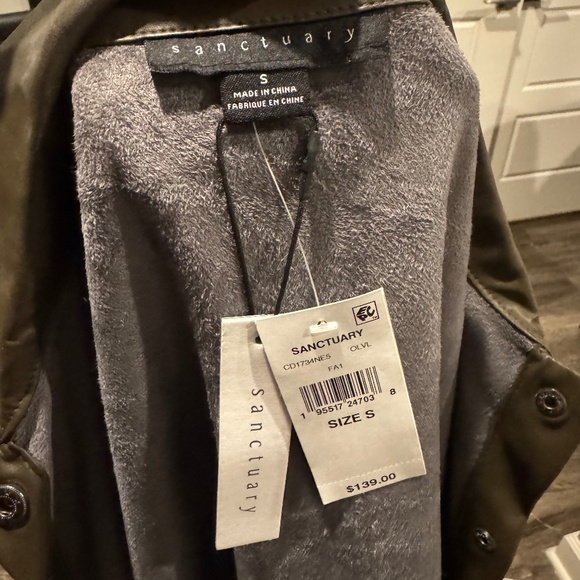 Sanctuary leather shirt dress - Picture 7 of 7